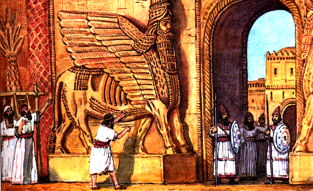 Древняя Ассирия : состав армии. В XIX