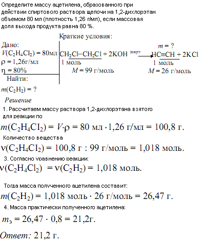 Определите массу 2 4 6