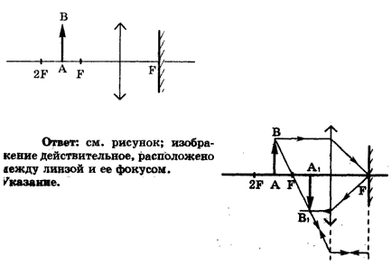 Начертить ход лучей изображенных на рисунке 60 30