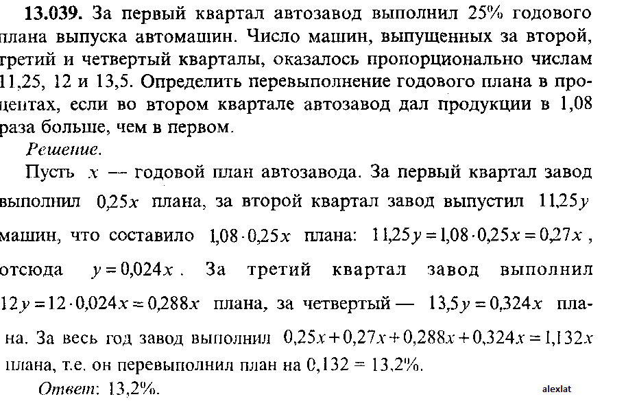 Перевыполнение плана в процентах